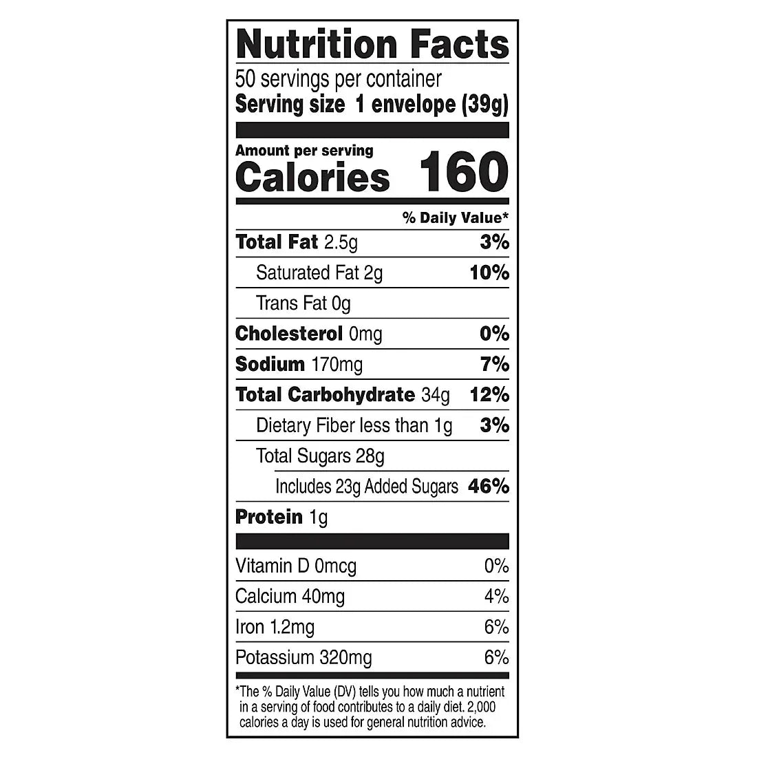 Swiss Miss Milk Chocolate Hot Cocoa Mix, 50 pk./1.38 oz.