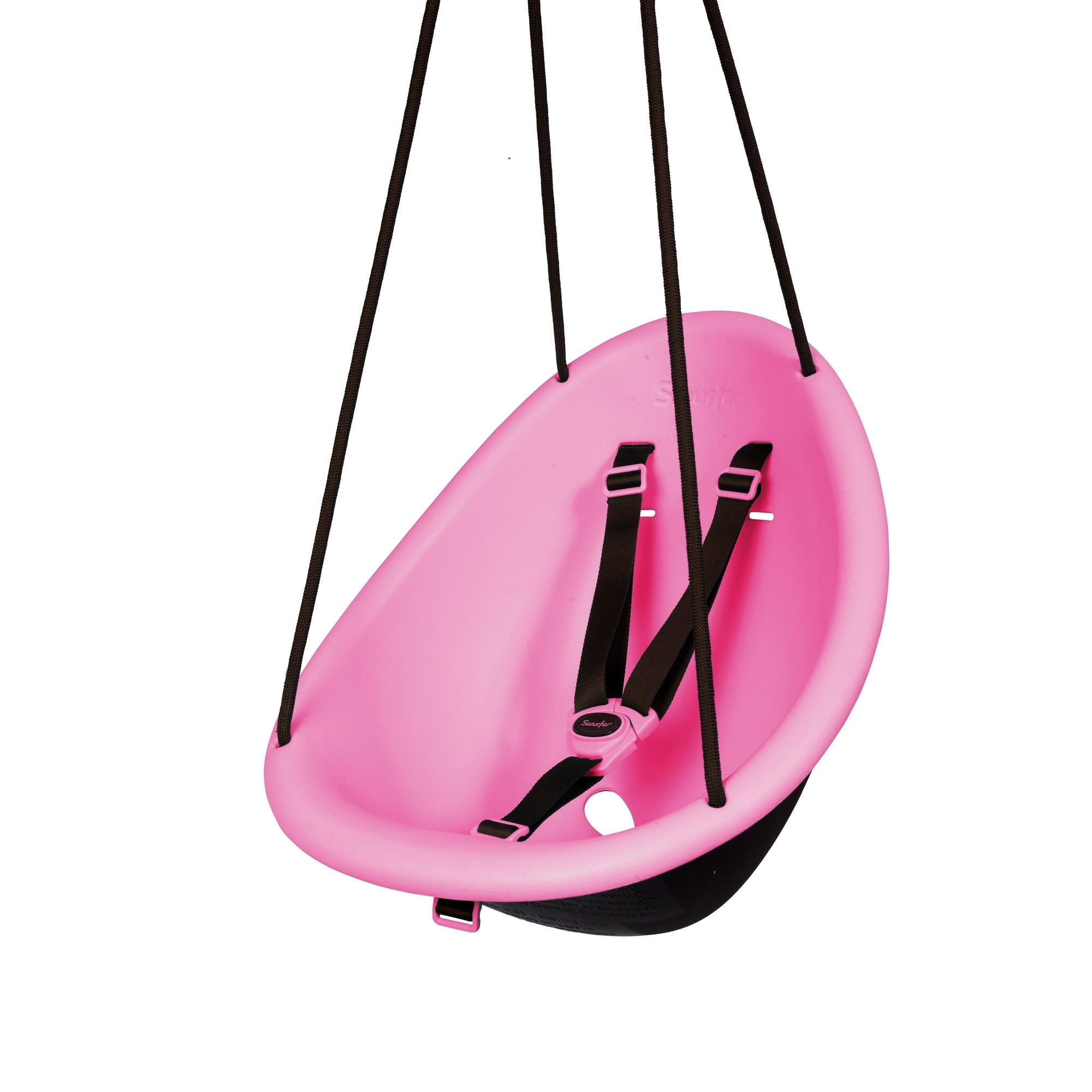 Swurfer Kiwi Baby - Toddler Swing with Foam-Lined Shell, Indoor and Outdoor Toy, Ages 6 Months+