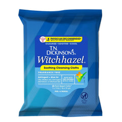 T.N. Dickinson's Witch Hazel Cleansing Cloths, 25 Count