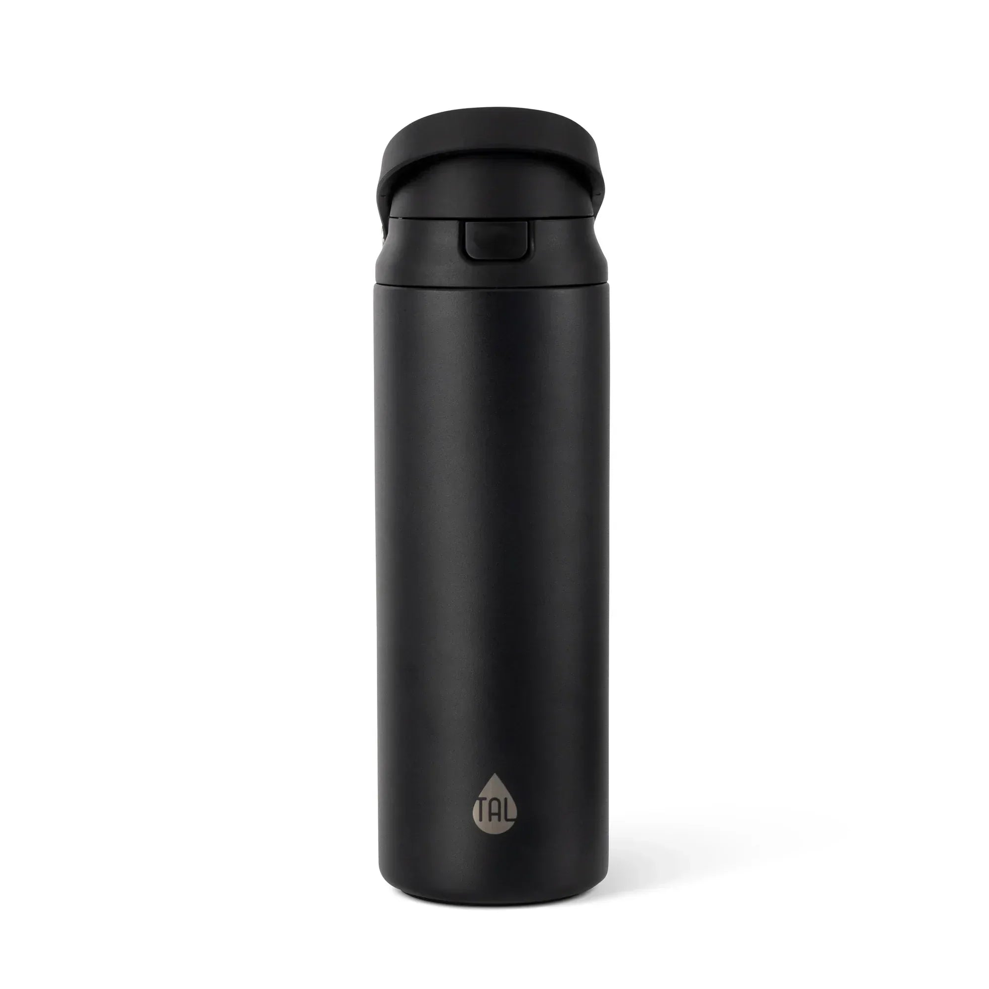 TAL 24oz Stainless Steel 2-in-1 Straw and Chug Water Bottle with Push Lid, Army