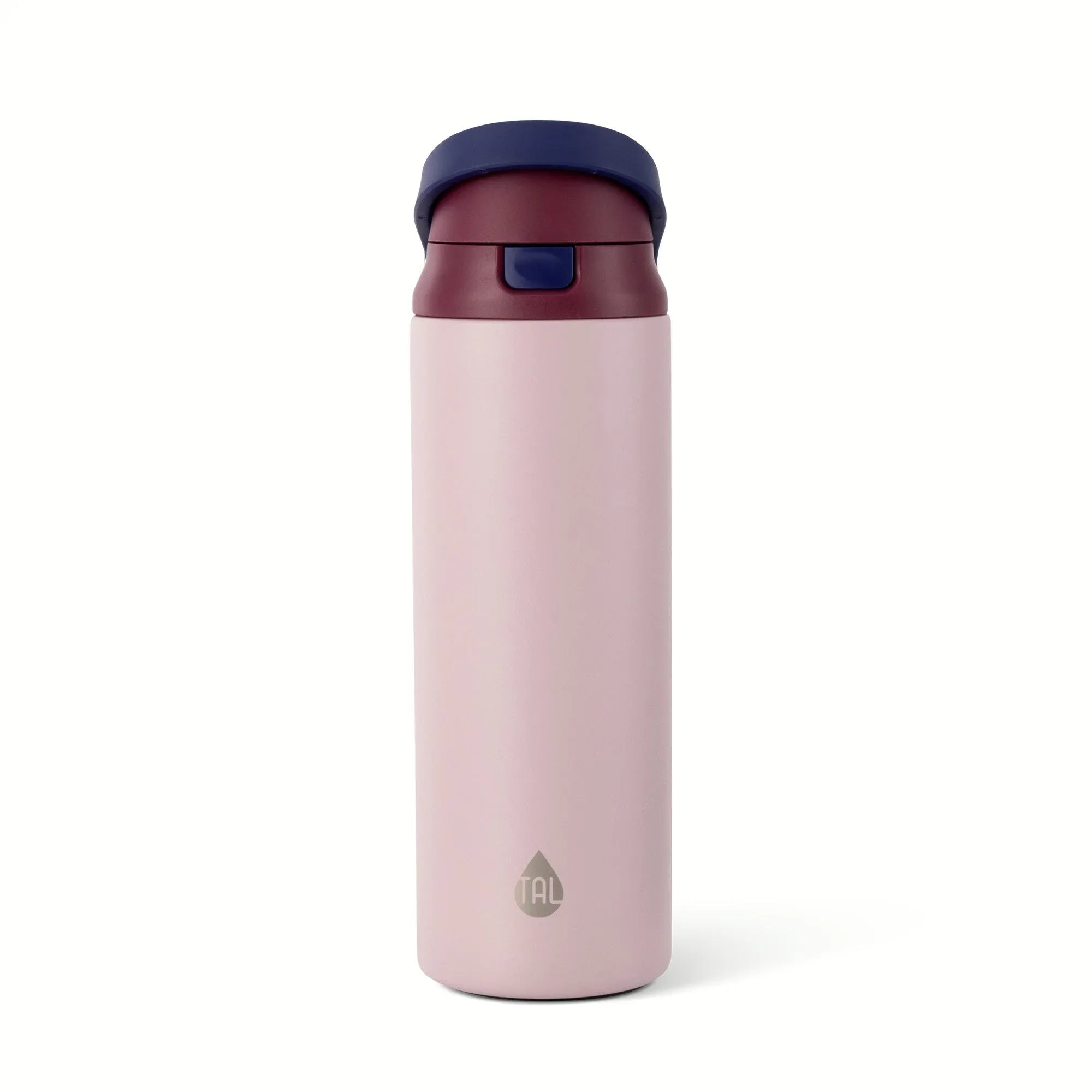 TAL 24oz Stainless Steel 2-in-1 Straw and Chug Water Bottle with Push Lid, Army - USA MEGA SHOP