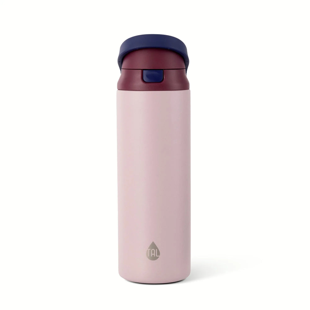TAL 24oz Stainless Steel 2-in-1 Straw and Chug Water Bottle with Push Lid, Army - USA MEGA SHOP