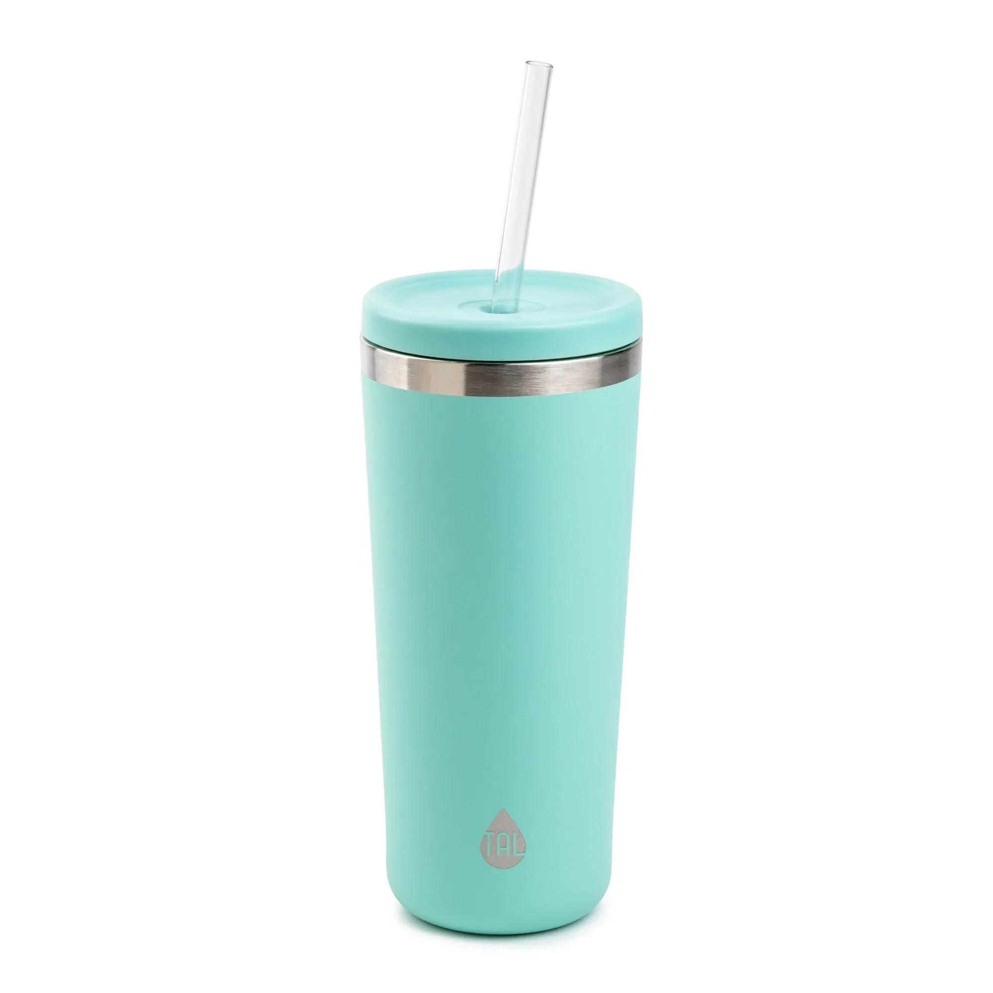 TAL Stainless Steel Ranger Tumbler with Straw 24oz, Pink - USA MEGA SHOP