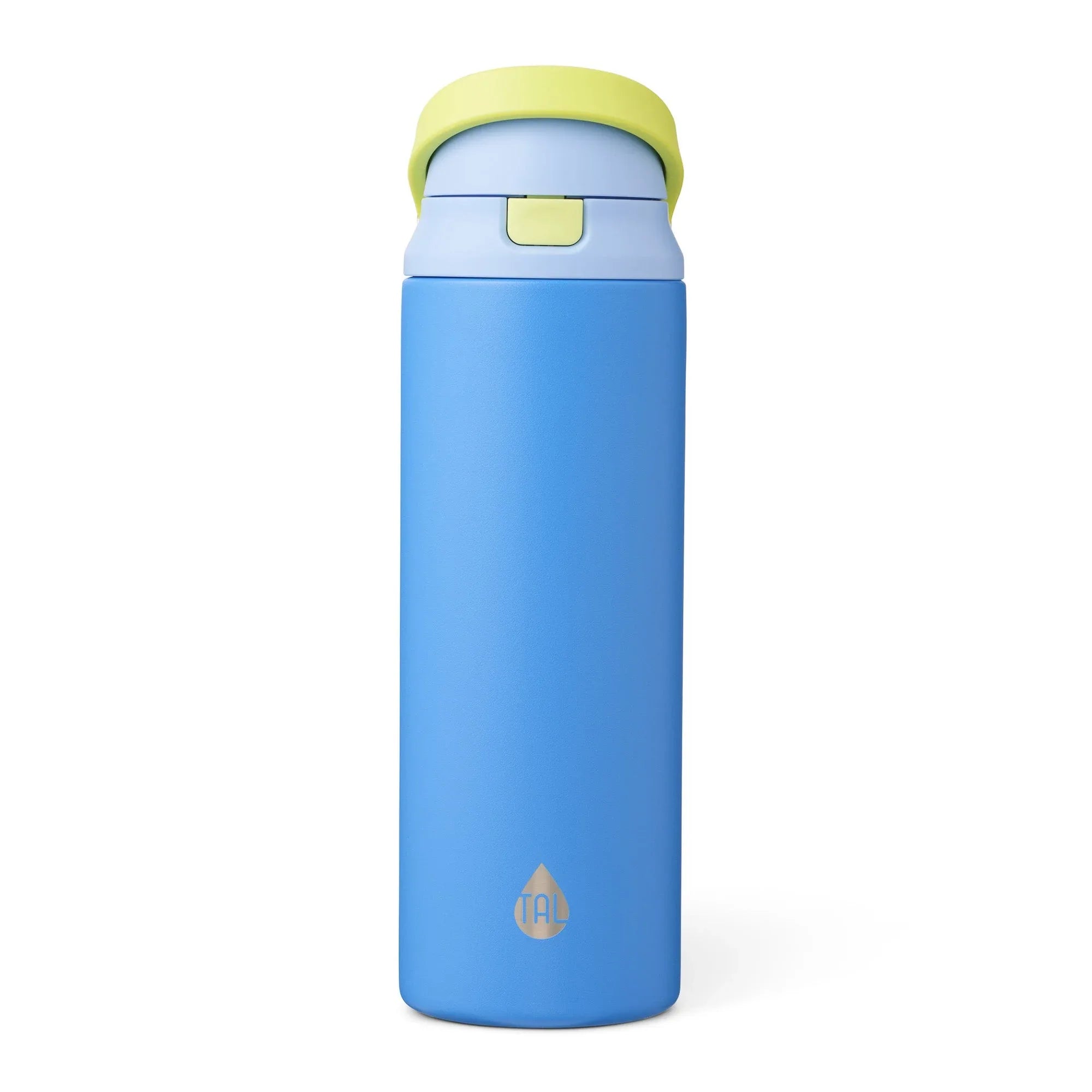 TAL 24oz Stainless Steel 2-in-1 Straw and Chug Water Bottle with Push Lid, Army - USA MEGA SHOP