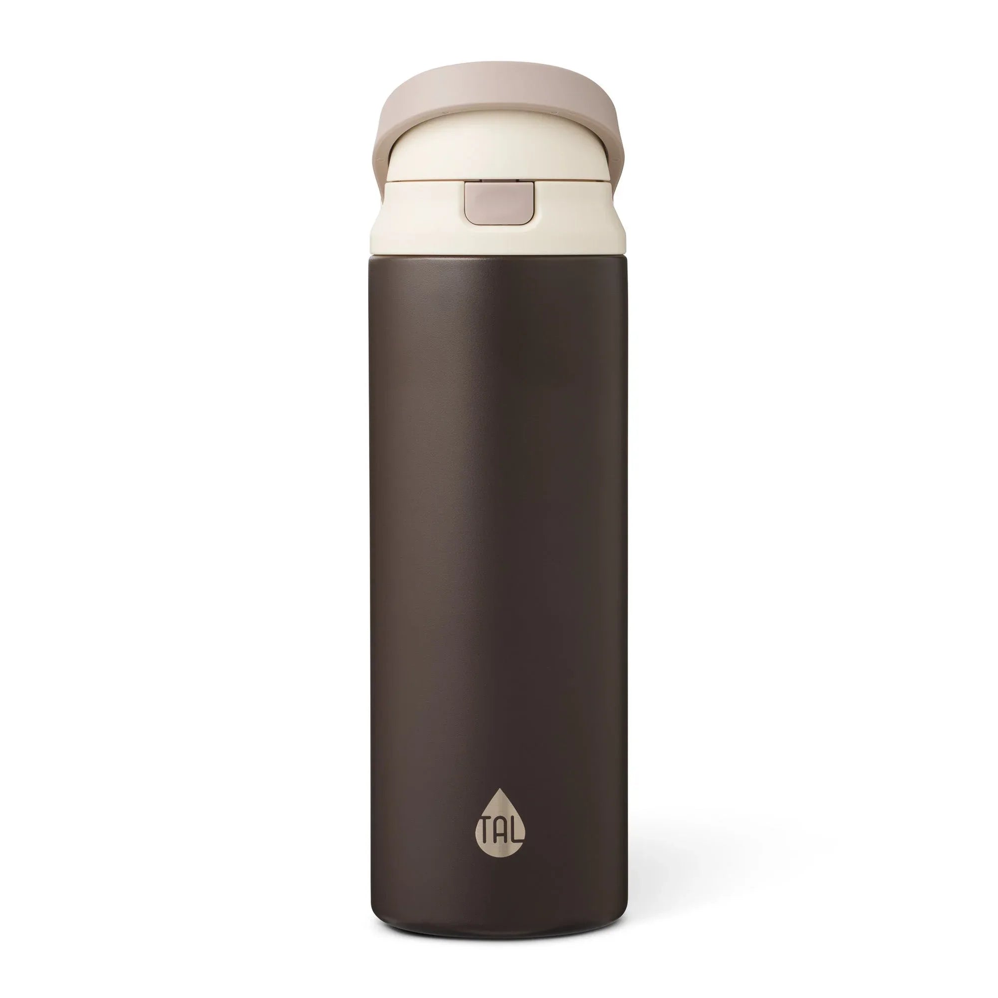 TAL 24oz Stainless Steel 2-in-1 Straw and Chug Water Bottle with Push Lid, Army - USA MEGA SHOP