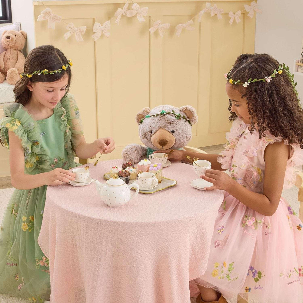 Member's Mark Butterfly Porcelain Tea Set, 15 pc. - USA MEGA SHOP