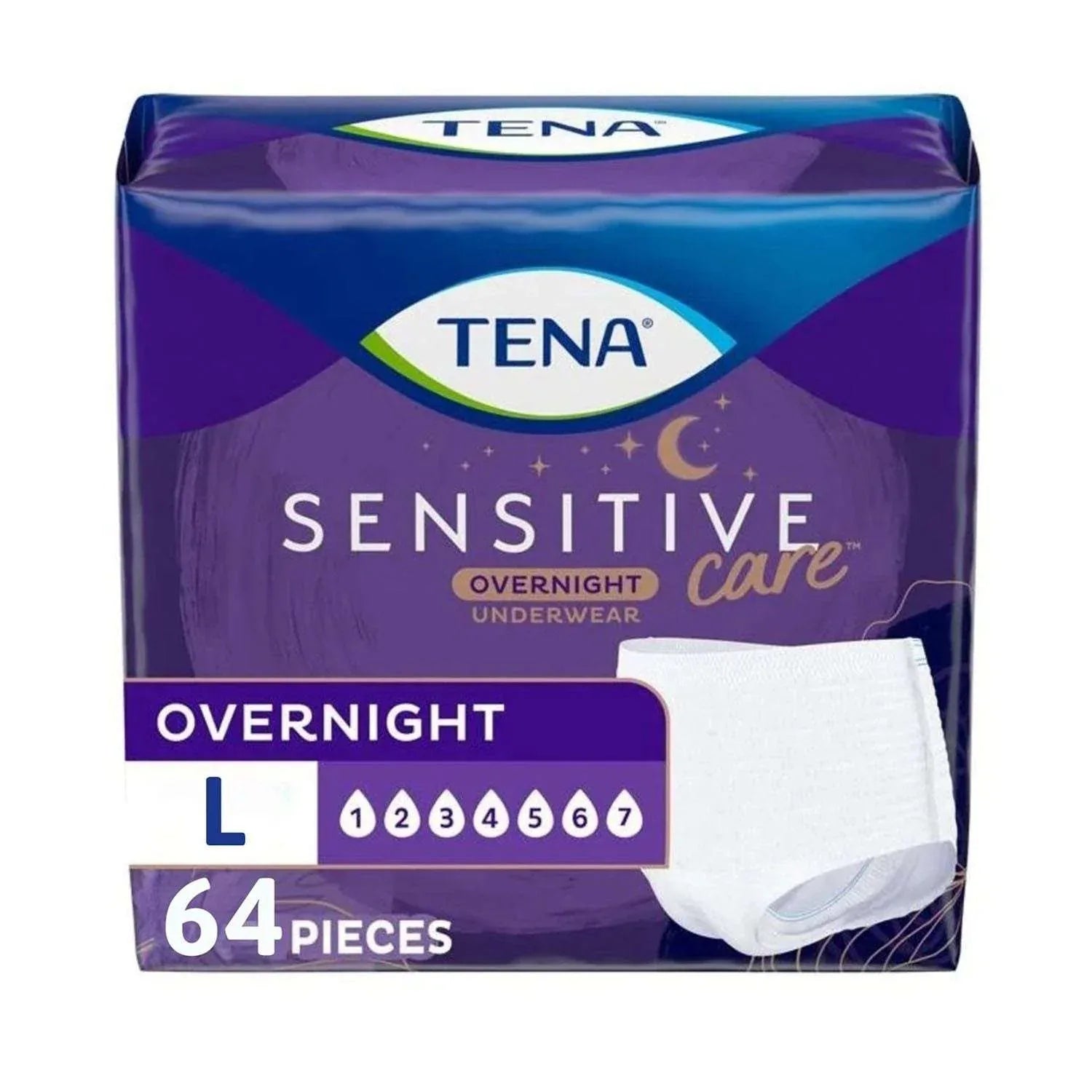 TENA Intimates Overnight Underwear, Choose Size - USA MEGA SHOP