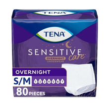 Overnight underwear package with white briefs, S/M size, 80 pieces