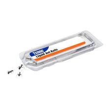 TERRO liquid ant bait station in clear blister with ants at lower edge