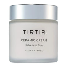 TIRTIR Ceramic Cream jar with silver lid, 100 ml / 3.38 fl oz.