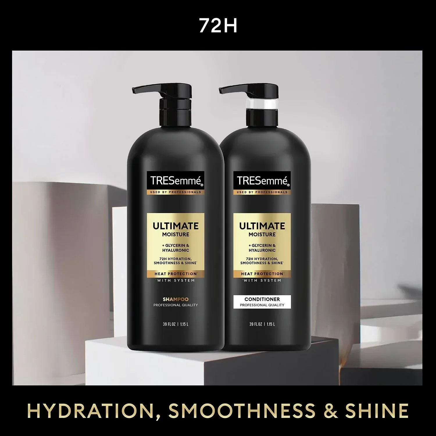 TRESemmé Ultimate Moisture Shampoo & Conditioner, 39 fl. oz., 2 pk.