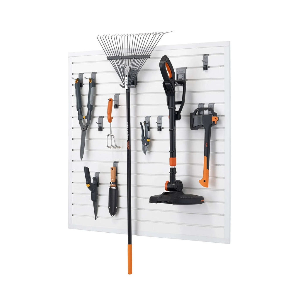 TRINITY 16 Sq Ft Modular Slatwall 13-piece Accessory Set - USA MEGA SHOP