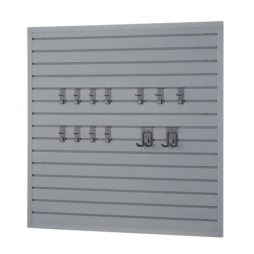 TRINITY 16 Sq Ft Modular Slatwall 13-piece Accessory Set - USA MEGA SHOP