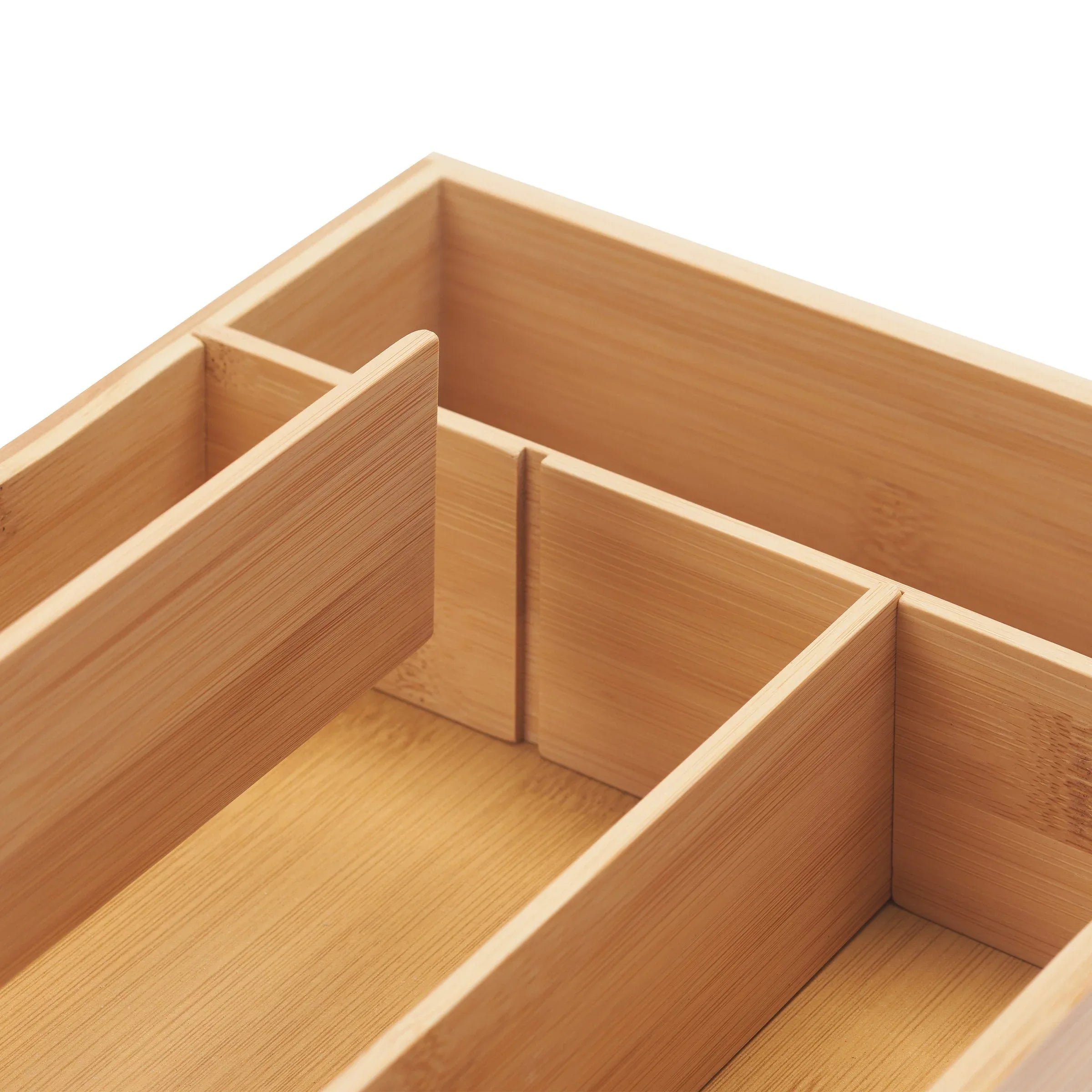 TRINITY 6-piece Bamboo Drawer Organizer - USA MEGA SHOP