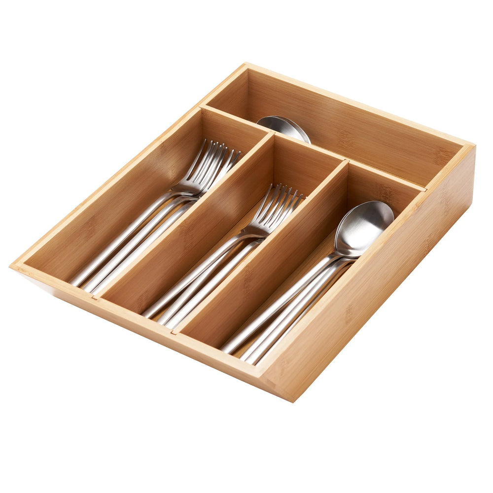 TRINITY 6-piece Bamboo Drawer Organizer - USA MEGA SHOP