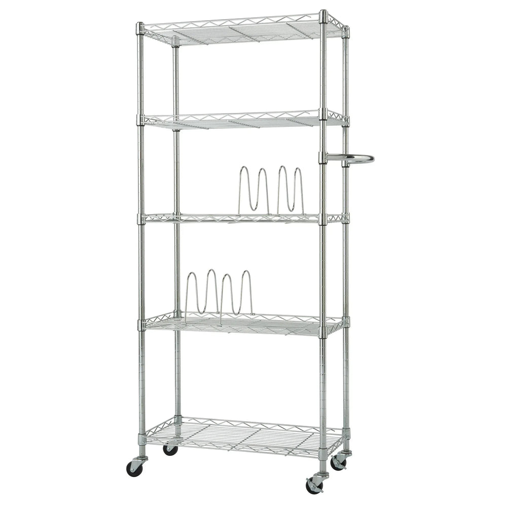TRINITY Basics EcoStorage 5-tier NSF Certified Rack - USA MEGA SHOP