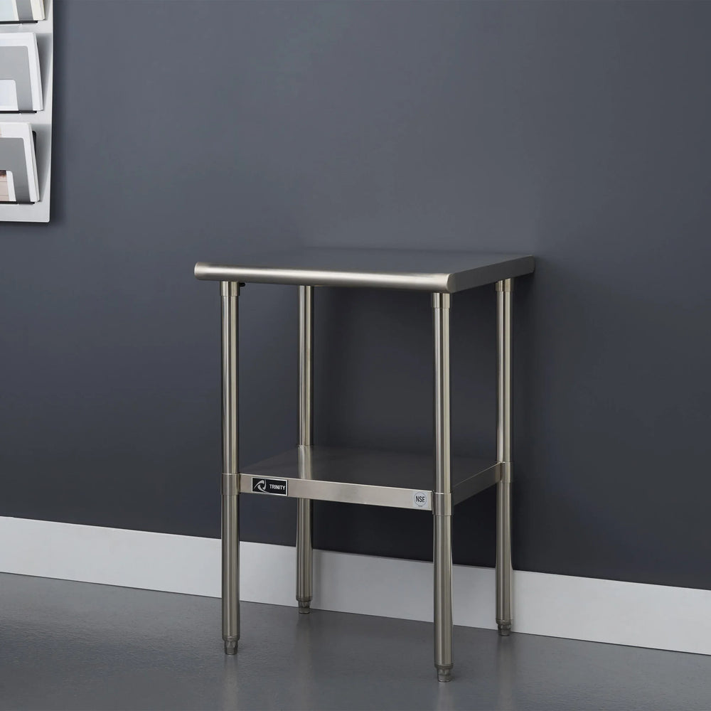 TRINITY EcoStorage NSF Certified Stainless Steel Table - USA MEGA SHOP