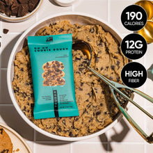 TRUBAR OH OH COOKIE DOUGH protein bar in turquoise wrapper