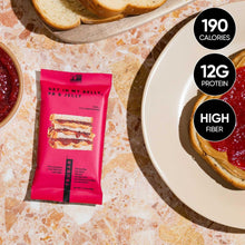 TRUBAR GET IN MY BELLY PB & JELLY protein bar in pink wrapper