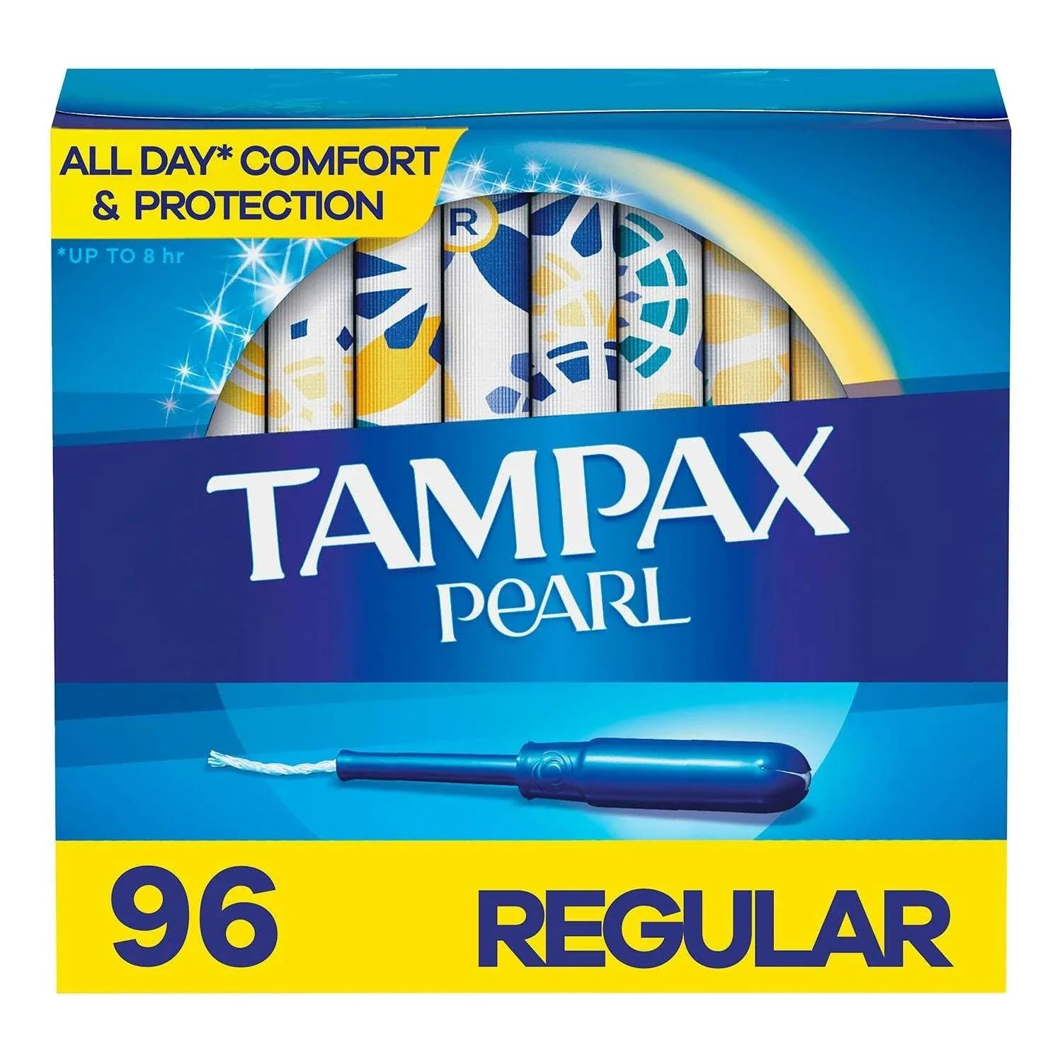 Tampax Pearl Regular Tampons, 96 ct. - USA MEGA SHOP