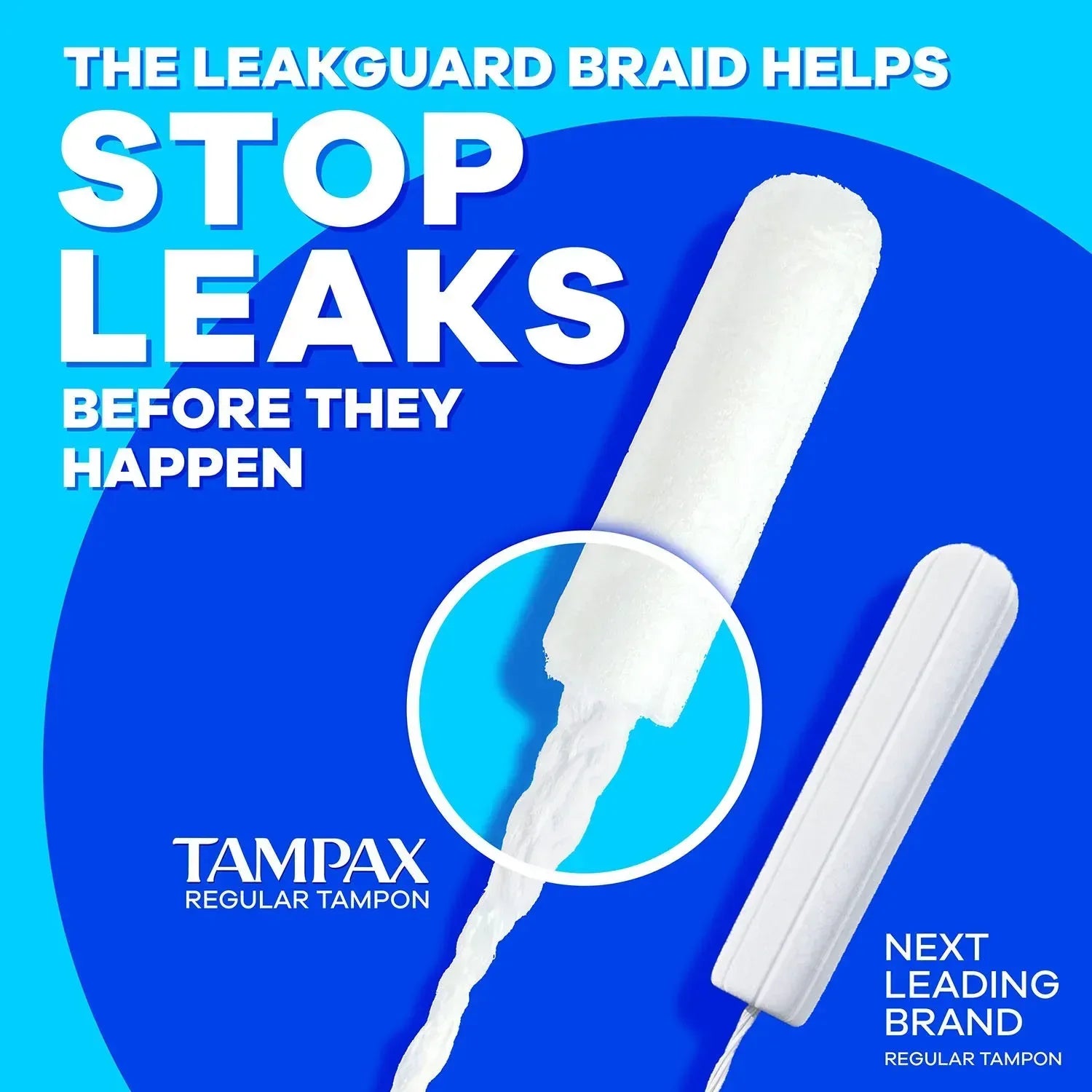 Tampax Pearl Super Unscented Tampons, 96 ct.
