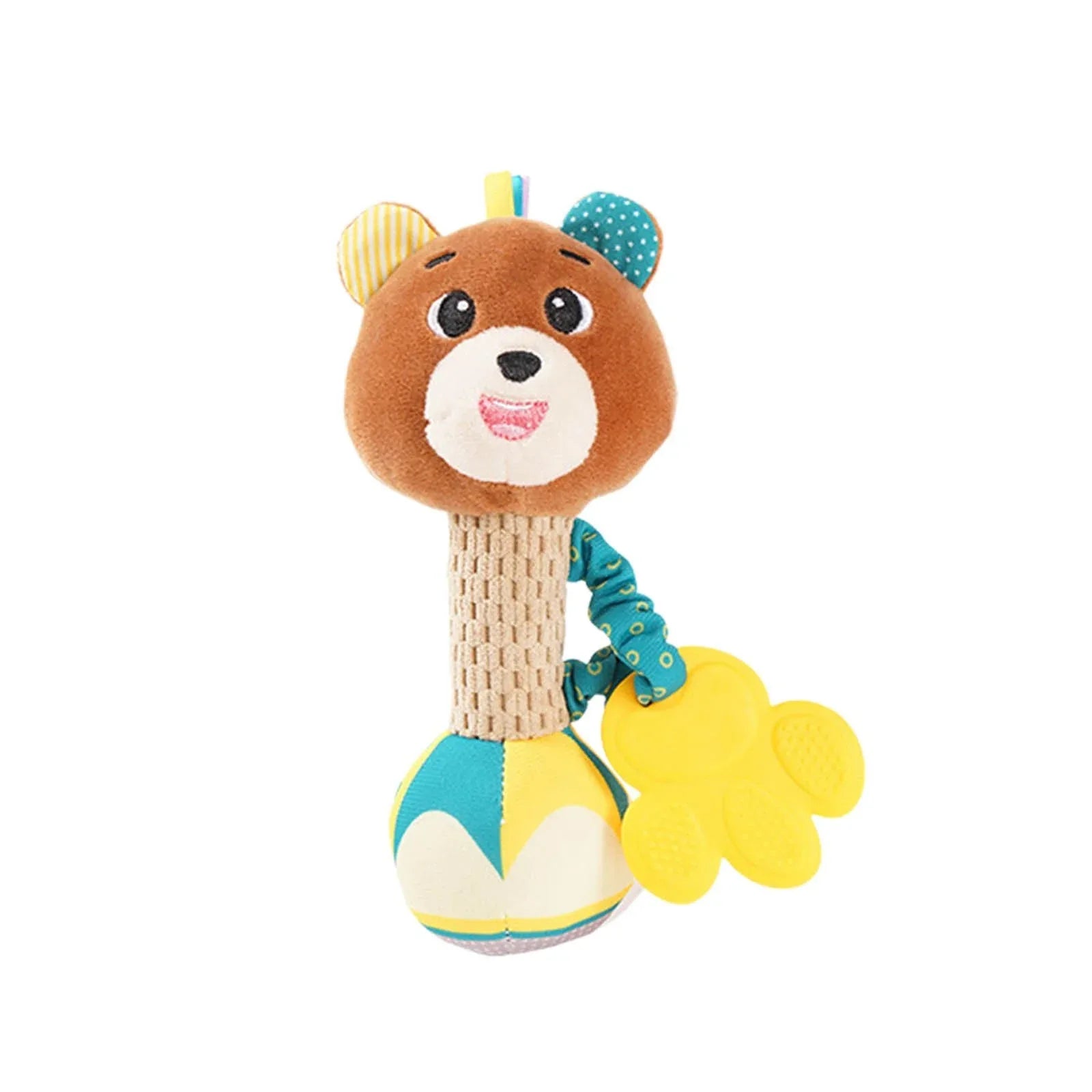 Clear!Tarmeek Baby Soft Rattles Shaker Teething for 0-6 Months Newborn,Infant Developmental Hand Grip Baby Cute Stuffed Animal Doll for 6-12 Months Toddlers,Birthday Gifts for Kids - USA MEGA SHOP