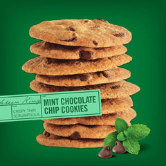 Tate's Bake Shop Mint Chocolate Chip Cookies, 4 x 6.5 oz Bags