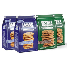 Cookie variety pack with stacked blueberry crisp and chocolate chip bags
