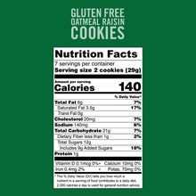 Tate's Bake Shop Gluten Free Oatmeal Raisin Cookies