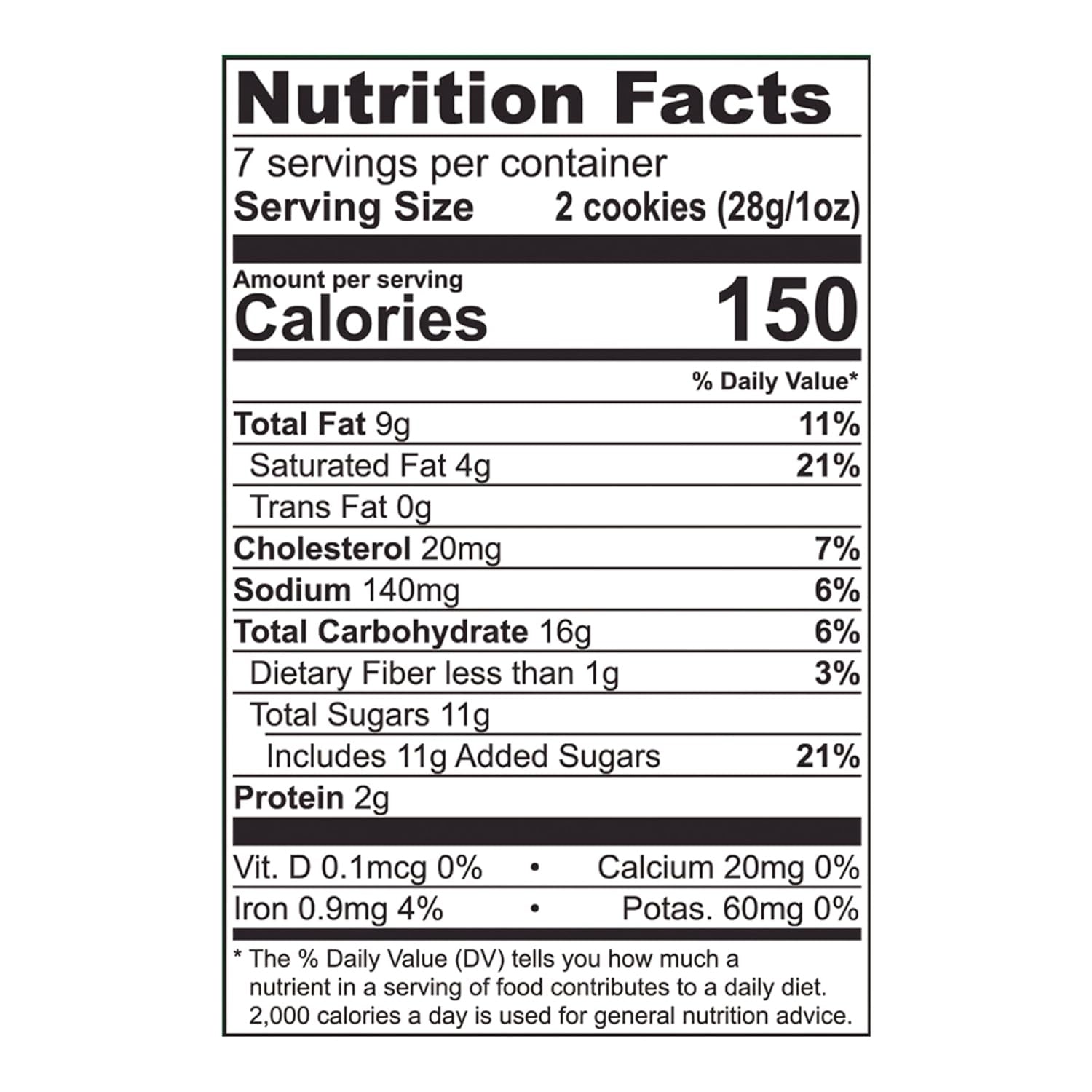 Tate's Bake Shop Walnut Chocolate Chip Cookies – Thin & Crispy Gourmet Cookies (7 oz)