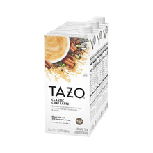 Tazo classic chai latte black tea concentrate carton, 32 fl oz