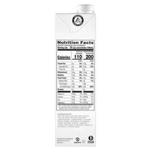 Tazo Classic Chai Latte concentrate carton, Nutrition Facts panel on back