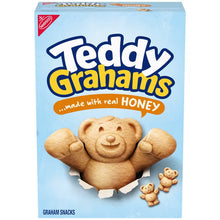 Honey graham snack box with bear-shaped crackers