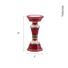 Telluride Pillar Candleholder, 10 IN - USA MEGA SHOP
