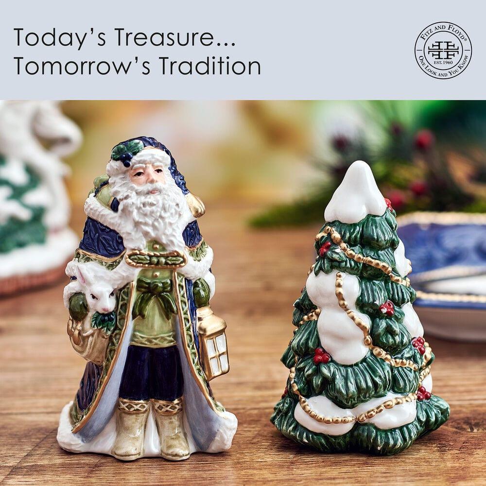 Telluride Blue Santa Salt and Pepper Set - USA MEGA SHOP
