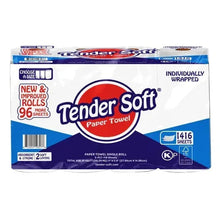Tender Soft individually wrapped paper towel multipack, blue/white, 1416 sheets