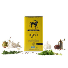 Terra Delyssa First Cold Press Extra Virgin Olive Oil 3L, Tin, 2-count - USA MEGA SHOP