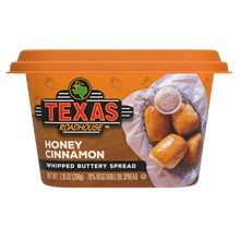 Texas Roadhouse honey cinnamon whipped buttery spread tub with lid