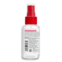Thayers Facial Mist Rose Petal travel bottle with back label and red spray cap