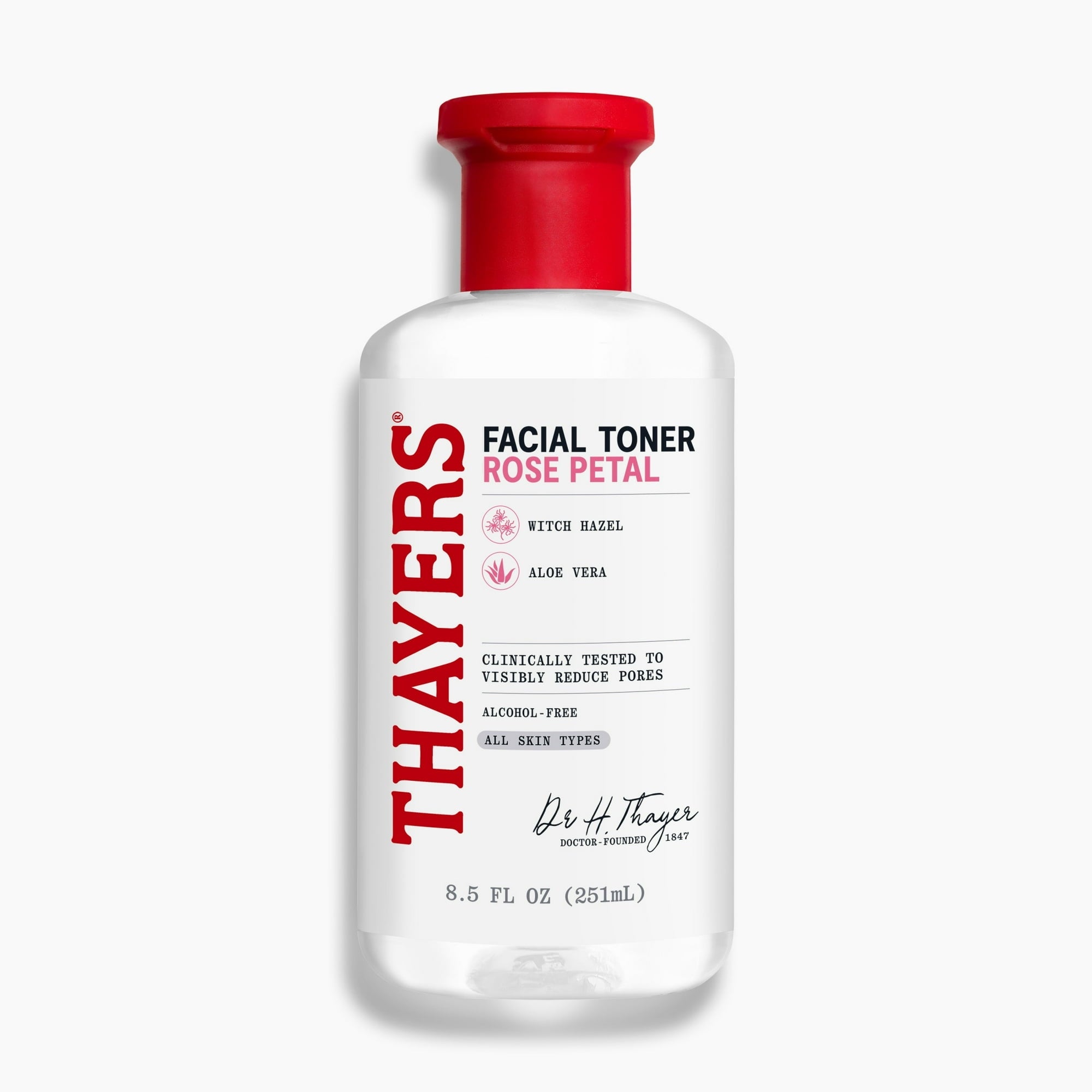 Thayers Witch Hazel Rose Petal Facial Toner, 8.5 fl oz (3 PACK )
