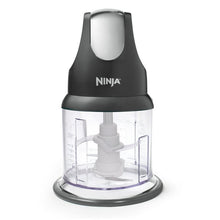 Ninja Express 2-cup food processor with black motor and clear chopper bowl