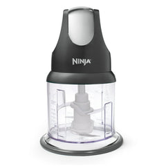 Ninja Express Chop 2-Cup Food Processor, Mince, Puree, One-Touch, Non-Slip Base, Dishwasher Safe, NJ100WM Black