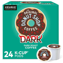 The Original Donut Shop, Dark Roast K-Cup Coffee Pods, 24 Count
