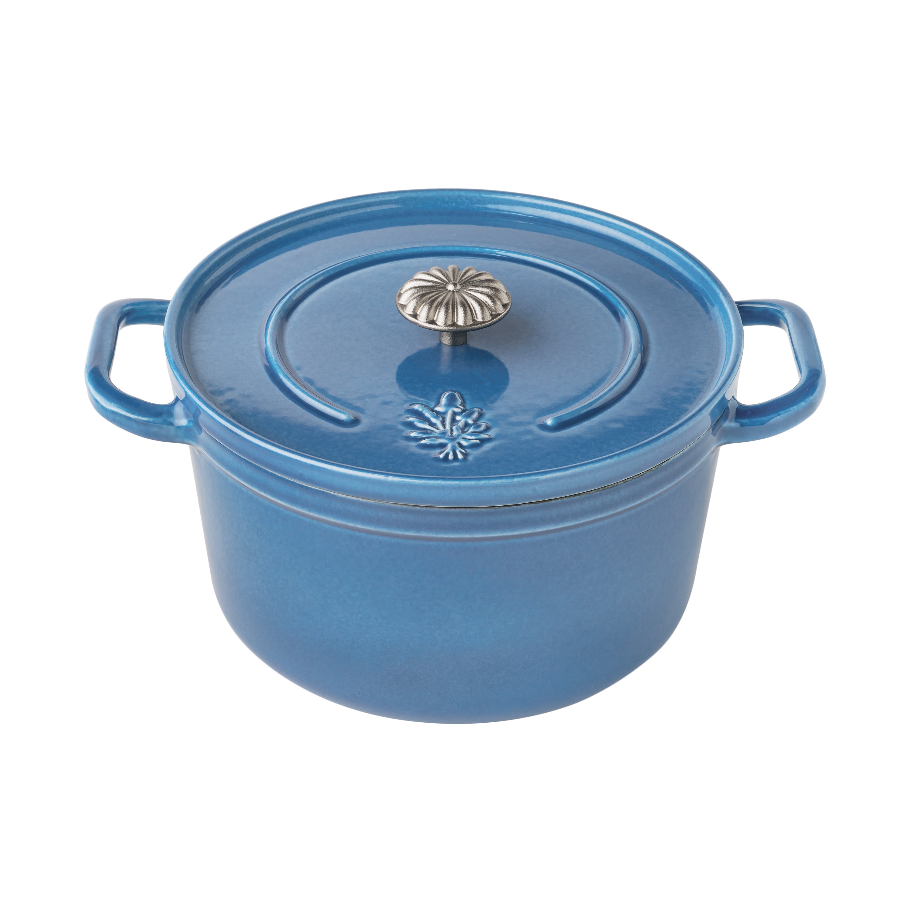 The Pioneer Woman Agatha Enameled Cast Iron 5-Quart Dutch Oven, Green Floral