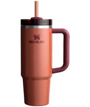 Stanley Flowstate tumbler, clay hammertone finish, handle and straw lid