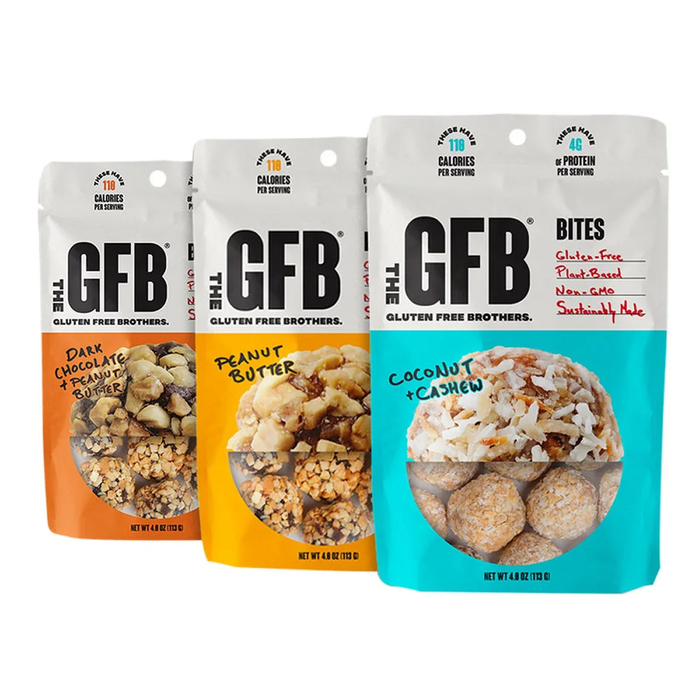 The Gluten Free Brothers Variety Bites, 6 count - USA MEGA SHOP