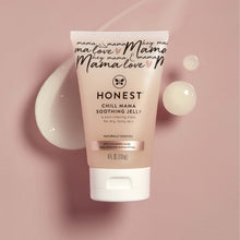 Honest Chill Mamalove Soothing Jelly 4 fl oz tube, front label with gel drops