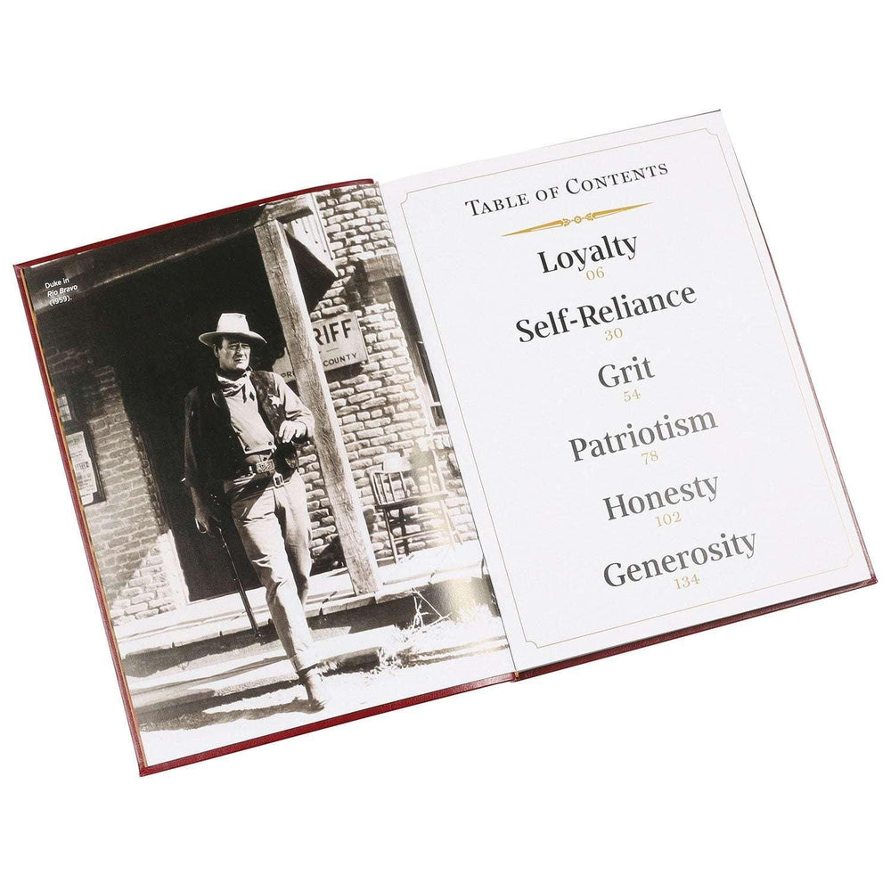 The John Wayne Code, Leather Bound - USA MEGA SHOP