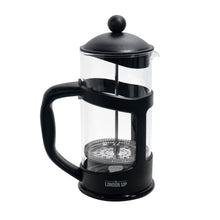 London Sip black French press immersion brewer with lid and plunger