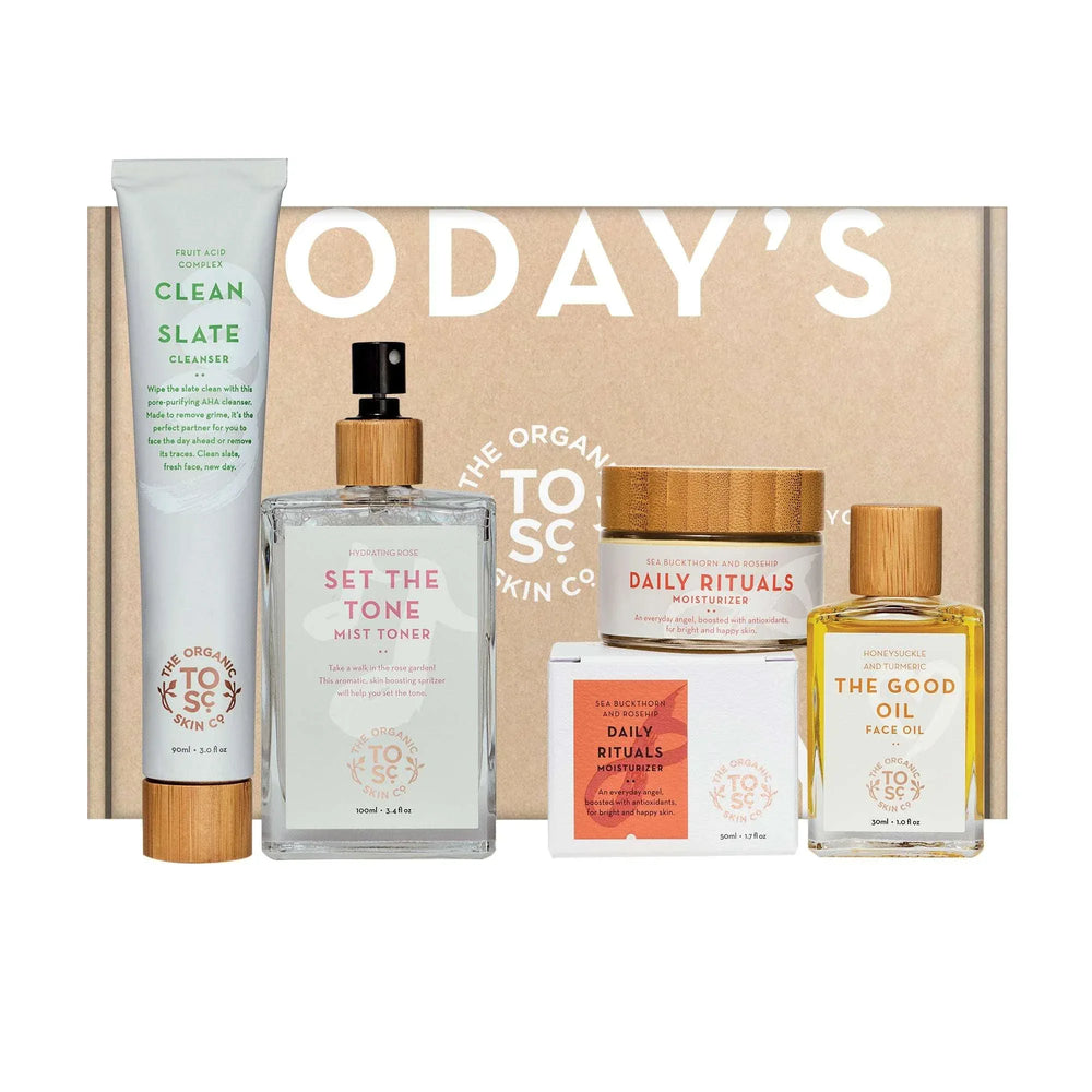 The Organic Skin Co. Radiant Rituals Pack, 4-pieces - USA MEGA SHOP